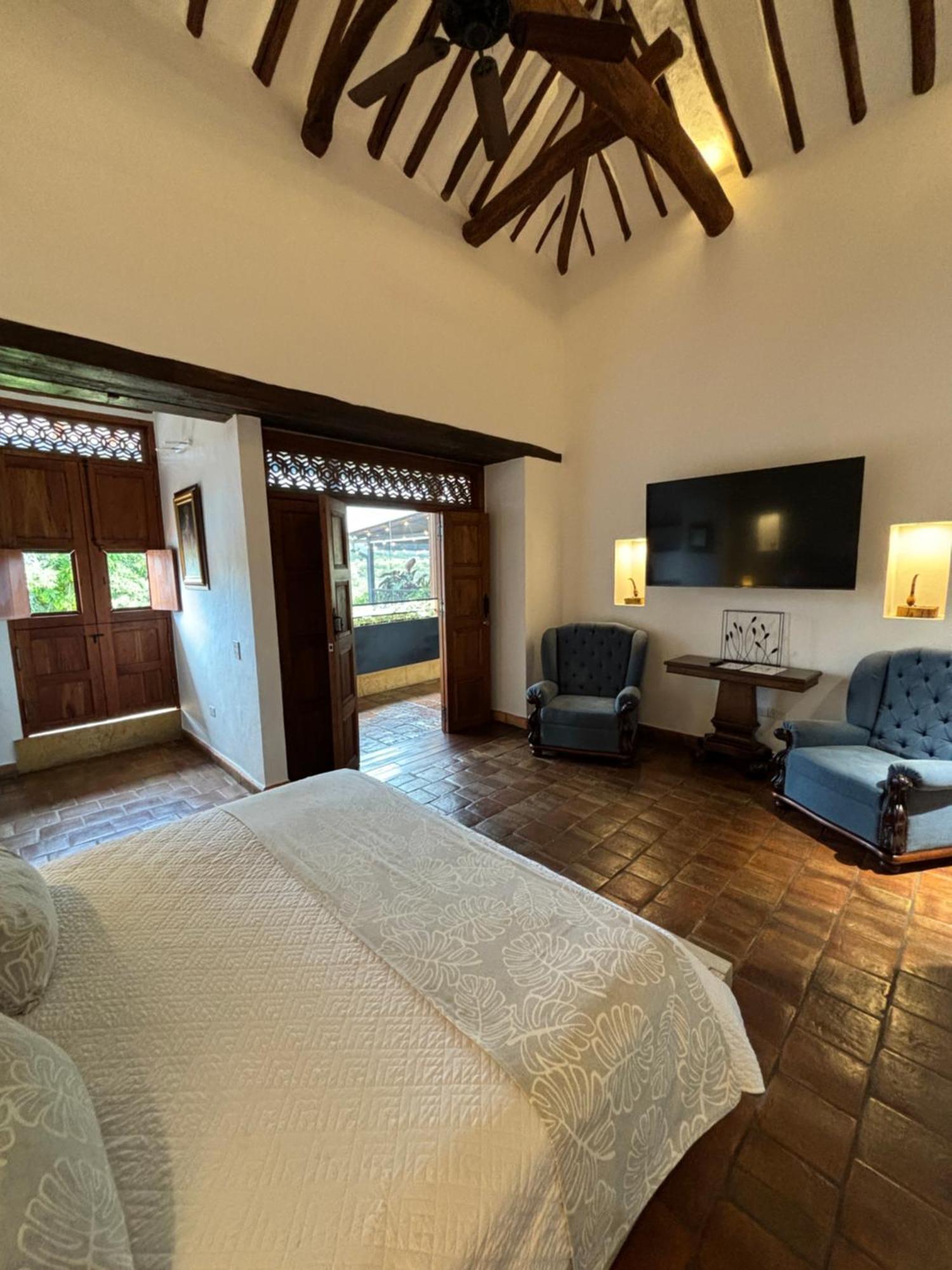Hotel Santa Sofia Casa Boutique Barichara Exteriér fotografie